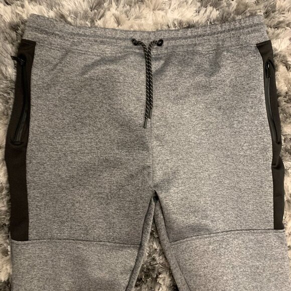 Encrypted Supply Company Men's S Sweatpants Jogger Activewear Black Gray 2X - Picture 2 of 7